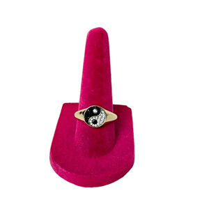 Yin Yang Ring for Women Size 9 Spiritual Symbol Jewelry Gift